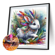 Load image into Gallery viewer, Indian Colorful Rabbit 40*40CM (canvas) Full Round Drill Diamond Painting
