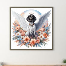 Load image into Gallery viewer, Angel Dog And Baby 30*30CM (canvas) Full Round Drill Diamond Painting
