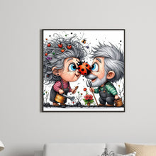 Load image into Gallery viewer, Old Couple 30*30CM (canvas) Full Round Drill Diamond Painting
