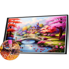 Load image into Gallery viewer, Woods House 40*30CM (canvas) Full Round Drill Diamond Painting
