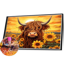 Load image into Gallery viewer, Sunflower Yak 40*30CM (canvas) Full Round Drill Diamond Painting
