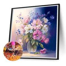 Load image into Gallery viewer, Vase Bouquet 30*30CM (canvas) Full Round Drill Diamond Painting
