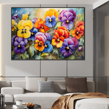 Load image into Gallery viewer, Pansy 70*50CM (canvas) Full Square Drill Diamond Painting
