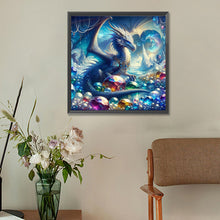 Load image into Gallery viewer, Dragons And Dragon&#39;S Treasures 30*30CM (canvas) Full Round Drill Diamond Painting
