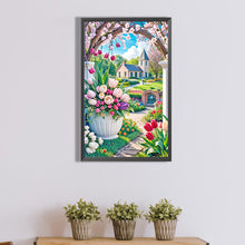 Load image into Gallery viewer, Manor Flowers And Plants 30*50CM (canvas) Full Round Drill Diamond Painting
