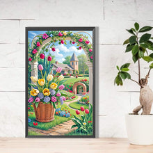Load image into Gallery viewer, Manor Flowers And Plants 30*50CM (canvas) Full Round Drill Diamond Painting

