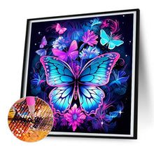 Load image into Gallery viewer, Butterfly 30*30CM (canvas) Full Round Drill Diamond Painting
