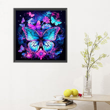 Load image into Gallery viewer, Butterfly 30*30CM (canvas) Full Round Drill Diamond Painting
