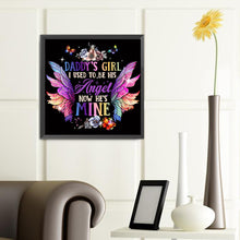 Load image into Gallery viewer, Text Wings 40*40CM (canvas) Full Round Drill Diamond Painting
