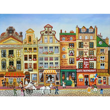 Load image into Gallery viewer, Houses Street 60*45CM (canvas) Full Square Drill Diamond Painting
