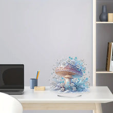 Load image into Gallery viewer, Mushroom Handmade Diamond Art Tabletop Decor Home Office Decor (Flower Mushroom)
