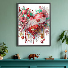 Load image into Gallery viewer, Flowers Of Love 30*40CM (canvas) Partial Special-Shaped Drill Diamond Painting

