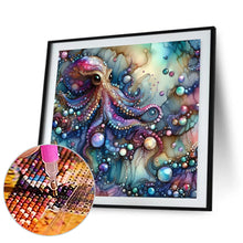 Load image into Gallery viewer, Glass Pattern Octopus 40*40CM (canvas) Full Round Drill Diamond Painting
