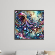 Load image into Gallery viewer, Glass Pattern Octopus 40*40CM (canvas) Full Round Drill Diamond Painting

