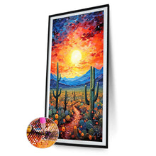 Load image into Gallery viewer, Dreamscape Cactus 40*70CM (canvas) Full Round Drill Diamond Painting
