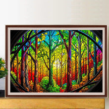 Load image into Gallery viewer, Glass Forest 60*40CM (canvas) Full Round Drill Diamond Painting
