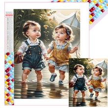 Load image into Gallery viewer, Little Girl 40*50CM (canvas) Full Square Drill Diamond Painting
