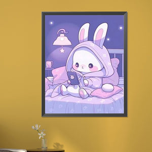 Cute Bunny 40*50CM (canvas) Full Square Drill Diamond Painting