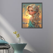 Load image into Gallery viewer, Seaside Fairy Girl 40*50CM (canvas) Full Round Drill Diamond Painting
