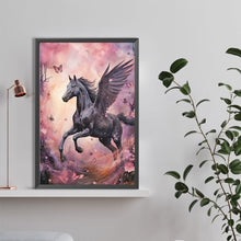 Load image into Gallery viewer, Black Pegasus 40*60CM (canvas) Full Round Drill Diamond Painting

