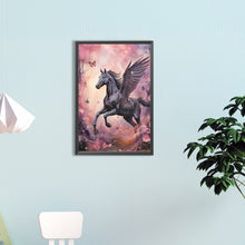 Load image into Gallery viewer, Black Pegasus 40*60CM (canvas) Full Round Drill Diamond Painting
