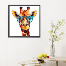Load image into Gallery viewer, Giraffe 30*30CM (canvas) Full Round Drill Diamond Painting

