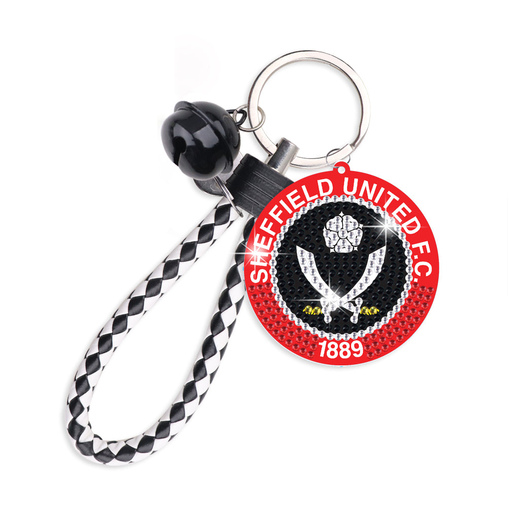 Double Sided Sheffield United F.C.Diamond Painting Art Keychain Pendant Craft