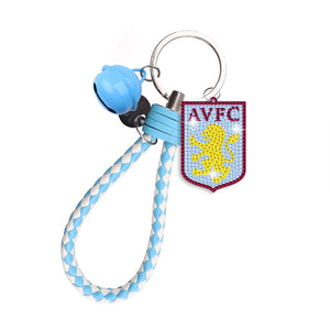 Double Side Aston Villa F.C. Diamond Painting Art Keychain Pendant Home Decor