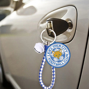 Double Side Leicester City F.C. Diamond Painting Art Keychain Pendant Home Decor