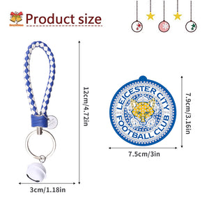 Double Side Leicester City F.C. Diamond Painting Art Keychain Pendant Home Decor