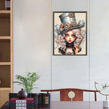 Load image into Gallery viewer, Steampunk Girl 40*55CM (canvas) Full AB Round Drill Diamond Painting
