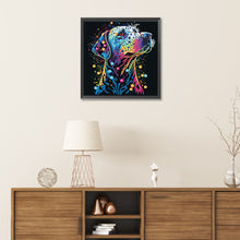 Load image into Gallery viewer, Colorful Dogs 30*30CM (canvas) Partial Special-Shaped Drill Diamond Painting
