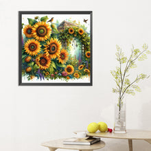 Load image into Gallery viewer, Spring Garden 30*30CM (canvas) Full Round Drill Diamond Painting
