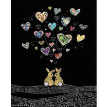 Load image into Gallery viewer, Love Bunny 40*50CM (canvas) Full Round Drill Diamond Painting
