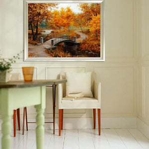 Autumn Scenery 40*30cm paint by numbers