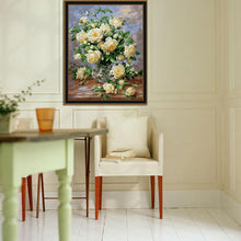Load image into Gallery viewer, White Rose 30*40cm paint by numbers
