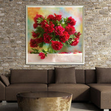 Load image into Gallery viewer, Flowers 30x30cm(canvas) partial round drill diamond painting
