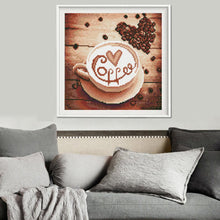 Load image into Gallery viewer, Coffee 30x30cm(canvas) full round drill diamond painting
