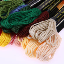 Load image into Gallery viewer, 50 Colors Embroidery Thread Hand Cross Stitch Floss Sewing Skeins Craft

