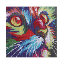 Load image into Gallery viewer, Cartoon Cats 30x30cm(canvas) full round drill diamond painting
