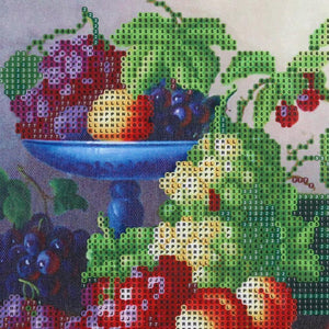 Fruits Grape 30x30cm(canvas) partial round drill diamond painting