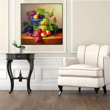 Load image into Gallery viewer, Fruits Grape 30x30cm(canvas) partial round drill diamond painting
