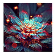 Load image into Gallery viewer, Magic Flower 30x30cm(canvas) partial round drill diamond painting
