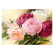 Load image into Gallery viewer, Peony 40x30cm(canvas) full round drill diamond painting
