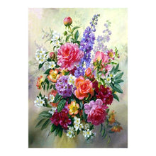 Load image into Gallery viewer, Flower Arrangement 40x30cm(canvas) partial round drill diamond painting
