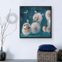 Load image into Gallery viewer, Dandelion Hedgehog 30x30cm(canvas) full round drill diamond painting
