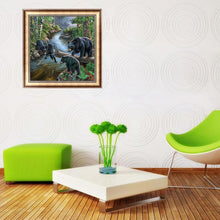 Load image into Gallery viewer, Bears 30x30cm(canvas) partial round drill diamond painting

