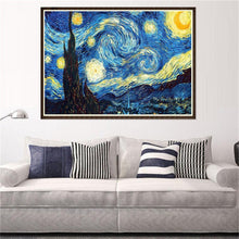 Load image into Gallery viewer, Starry Night 40x30cm(canvas) full round drill diamond painting
