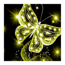 Load image into Gallery viewer, Butterfly 30x30cm(canvas) partial round drill diamond painting
