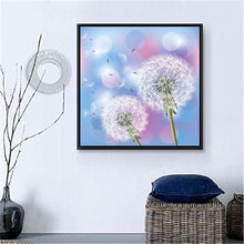 Load image into Gallery viewer, Dandelion 30x30cm(canvas) full round drill diamond painting
